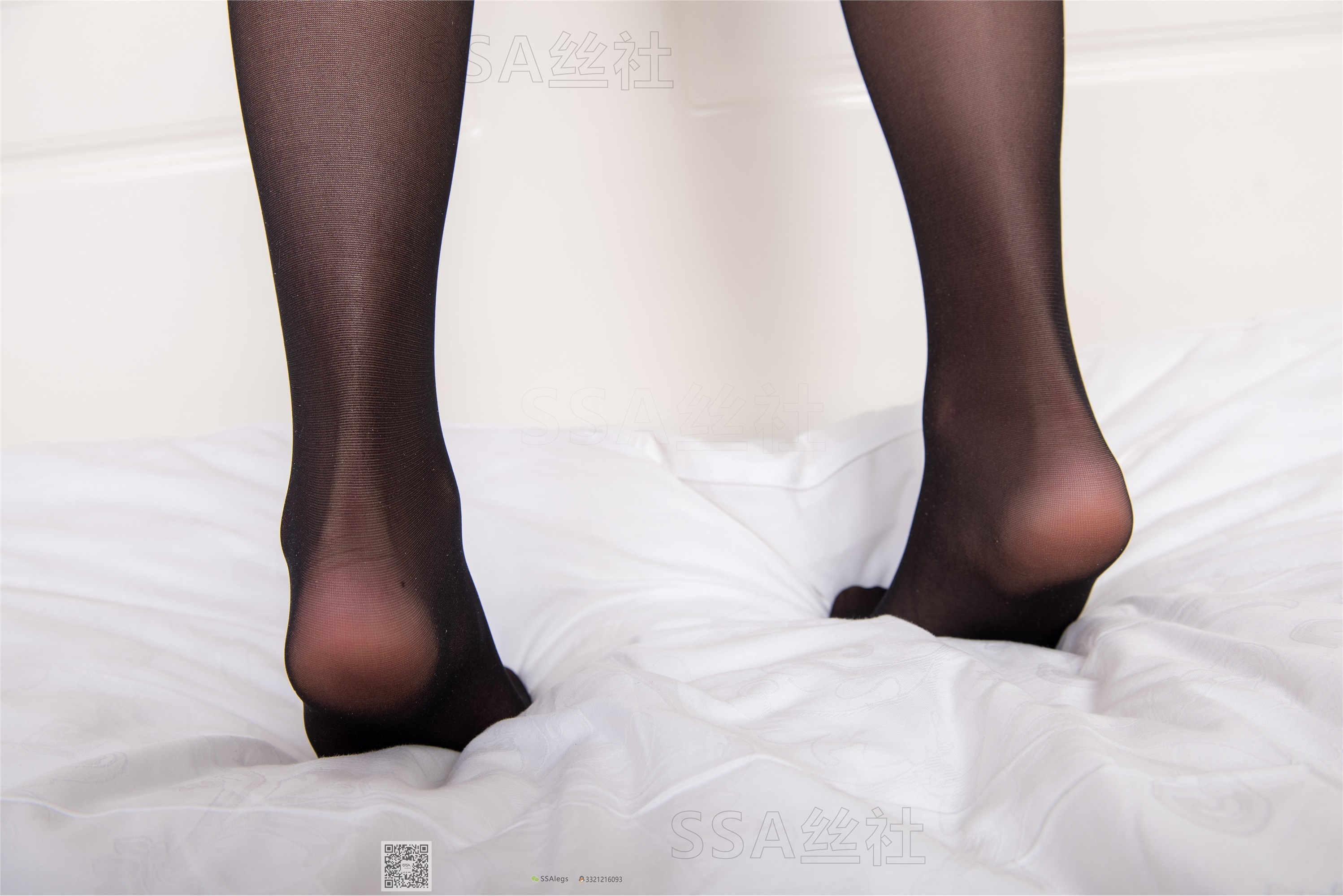 SSA丝社 超清写真 NO.064 西西 酒红性感超短裙黑丝